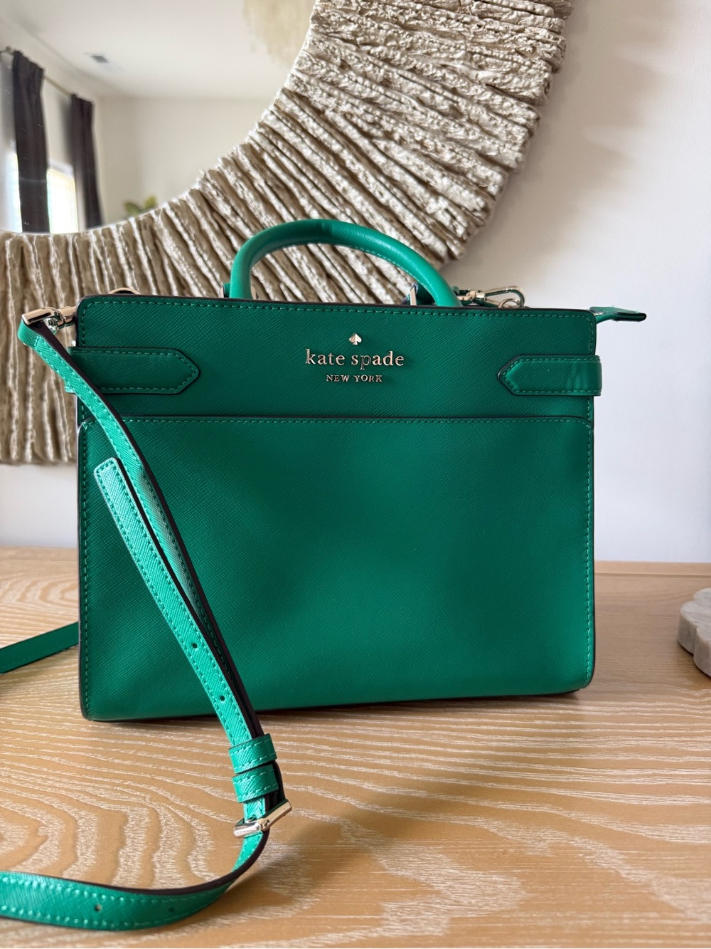 Kate Spade Medium Staci Satchel Bag Like New